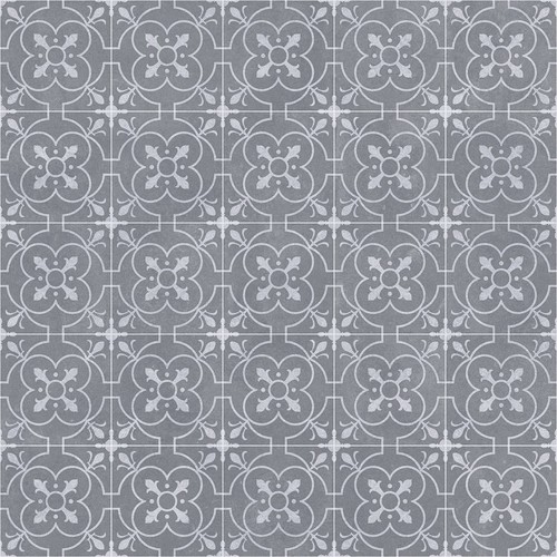 Gothic grey tile - effect, vinyl