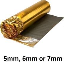 5mm 6mm 7mm Thick - Gold Foil