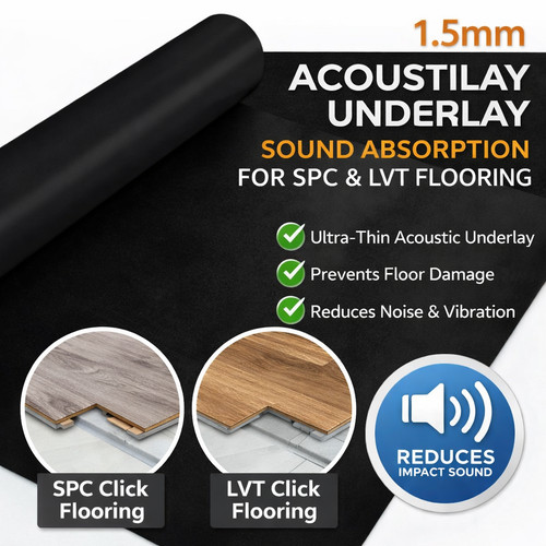 5mm acoustilay underlay - acoustilay, for